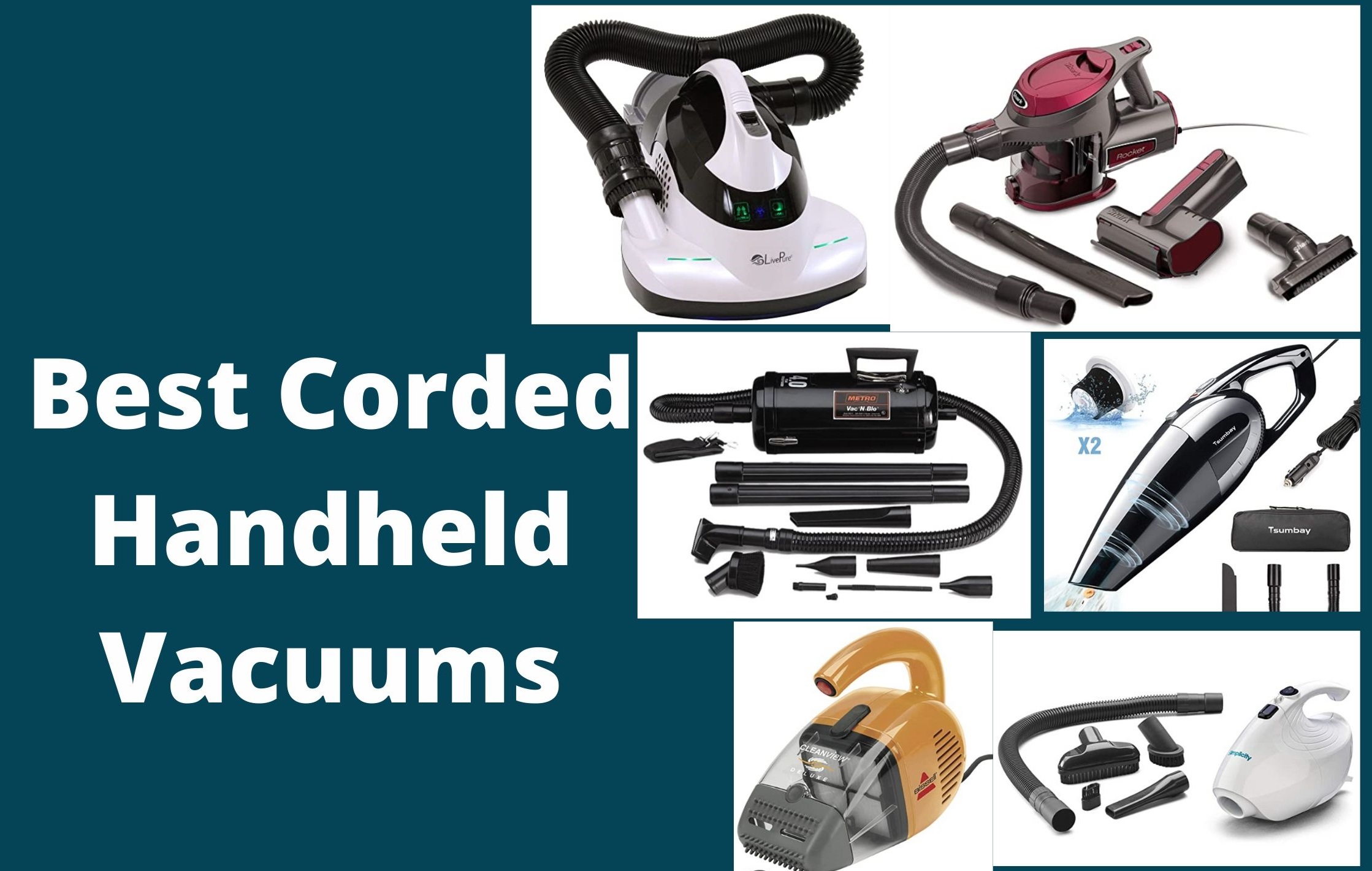 corded hand vacuums