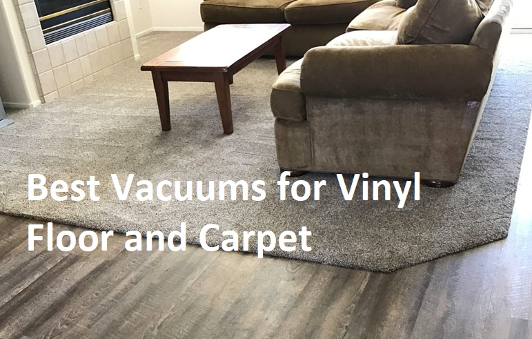 Vacuum for vinyl floor and carpet